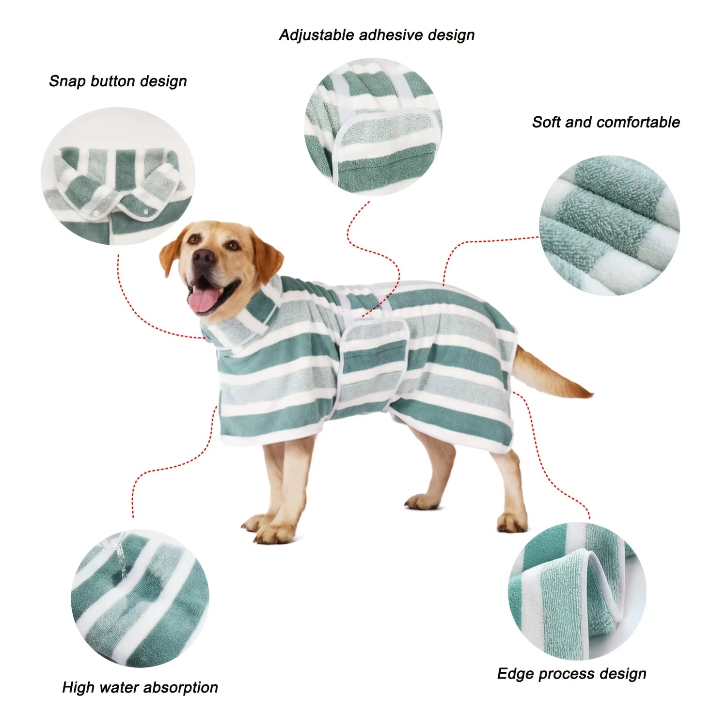Dog Bathrobe